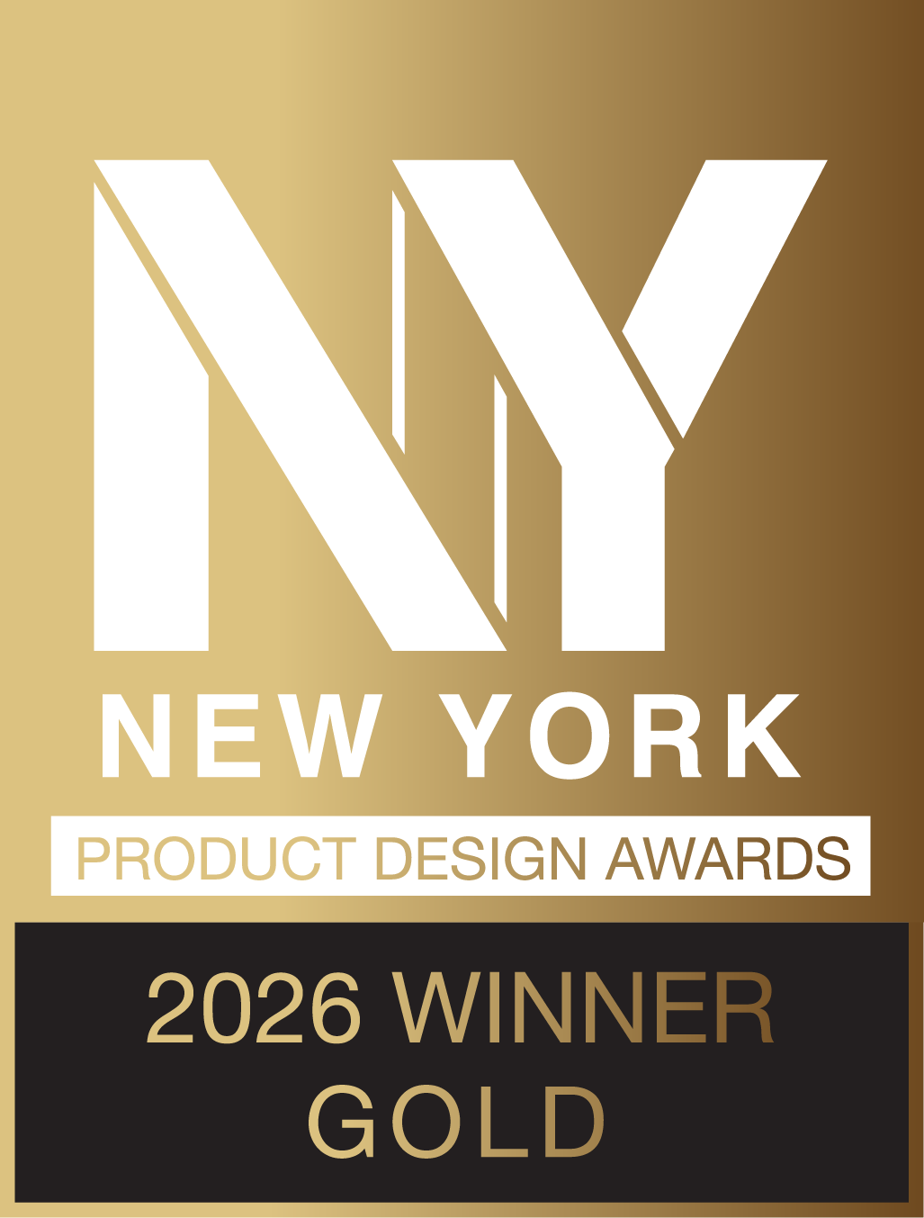 New York Product Design Awards 2026 Gold Winner